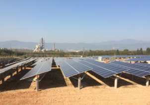 晶科电力广东梅州最大光伏农光互补项目并网发电 - solarbe索比太阳能光伏网